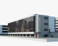 Bauhaus Dessau 3D-Modell