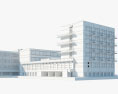 Bauhaus Dessau 3D 모델 