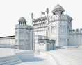 Rotes Fort (Delhi) 3D-Modell