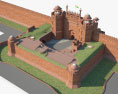 Fort Rouge (Delhi) Modèle 3d