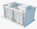 White Chapel Building 3D модель