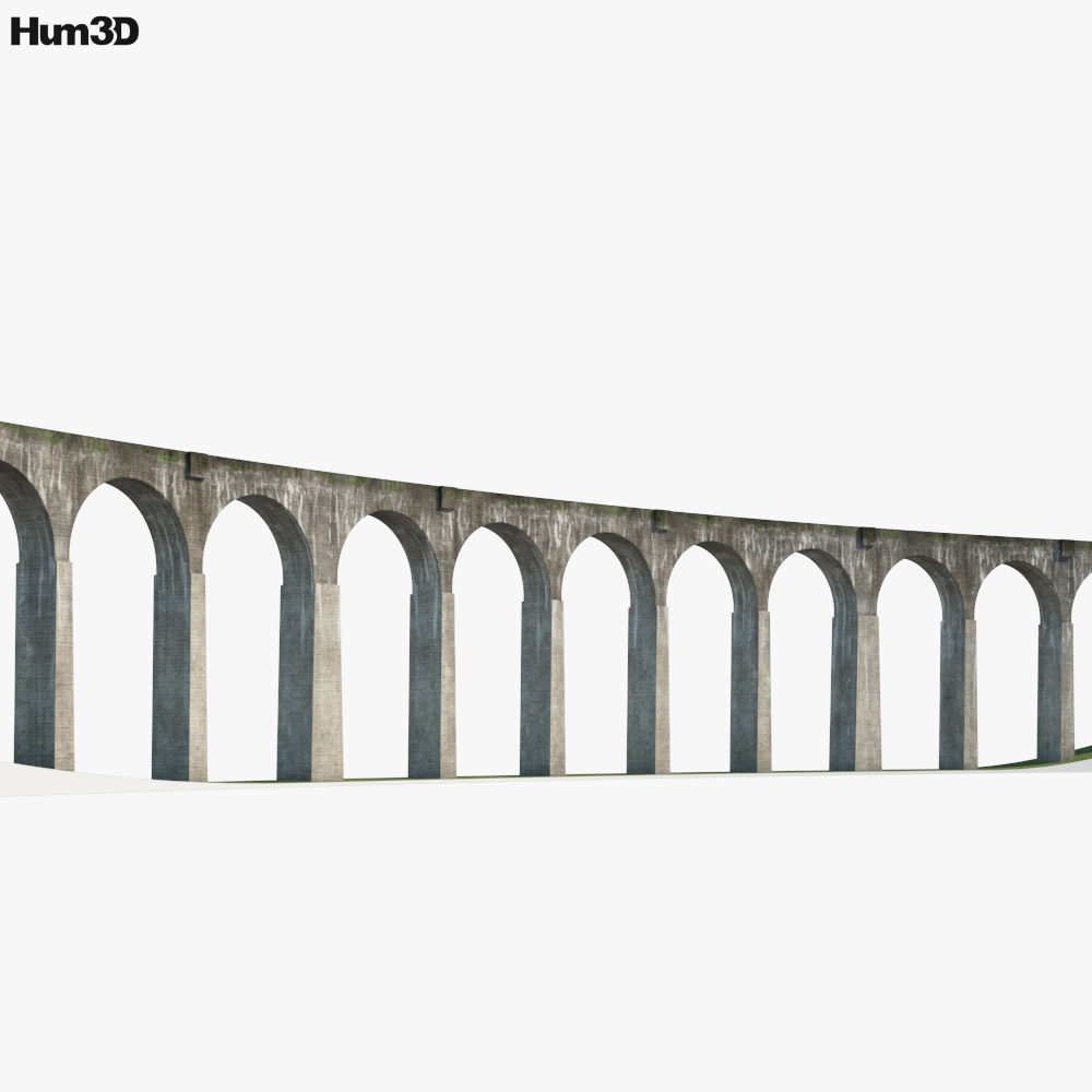 Glenfinnan Viaduct 3D model