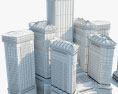 アブラージュ・アル・ベイト・タワーズ 3Dモデル