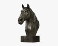 Horse Head Sculpture 3D модель