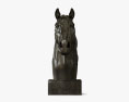 Horse Head Sculpture 3Dモデル