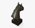 Horse Head Sculpture Modelo 3D