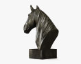Horse Head Sculpture Modelo 3D