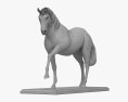 Horse Statue Modello 3D
