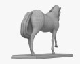 Horse Statue Modèle 3d