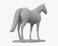 馬の彫刻 3Dモデル