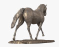 Running Horse Sculpture Modèle 3d