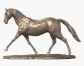 Running Horse Sculpture 3D модель