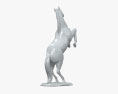 Rearing Horse Sculpture 3d model