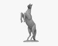 Rearing Horse Sculpture 3Dモデル
