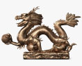 Feng shui dragon Modèle 3d
