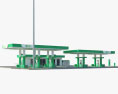 Jio-bp 加油站 3D模型
