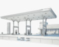 Reliance 加油站 3D模型