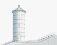 Pilsum Lighthouse 3D 모델 