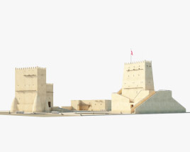 Barzan Towers 3D model
