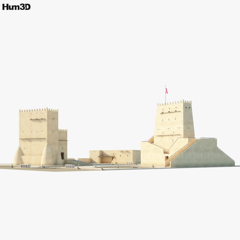 Barzan Towers 3D model