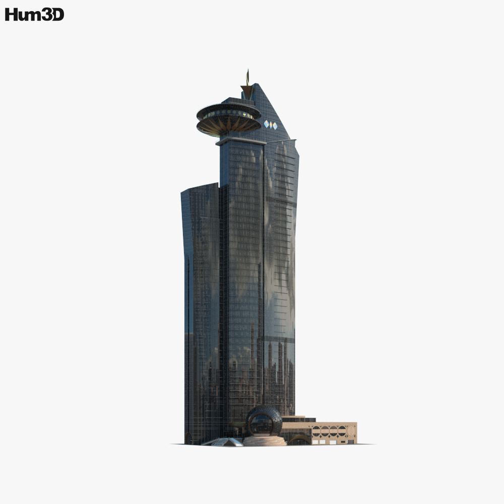 World Trade Center Doha 3D model