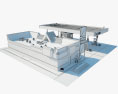 Citgo Tankstelle 3D-Modell