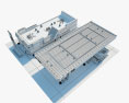 Citgo 加油站 3D模型