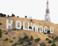 Placa de Hollywood Modelo 3d