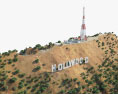 Hollywood Sign 3d model