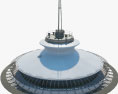 太空針塔 3D模型