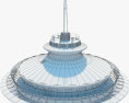 太空針塔 3D模型
