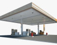 Total Access gas station 001 3d model