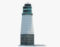 Torre de controle do aeroporto de Viena Modelo 3d