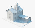 Yaquina Bay Light 3D модель