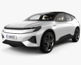 Byton Electric SUV 带内饰 2020 3D模型