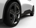 Byton Electric SUV с детальным интерьером 2020 3D модель