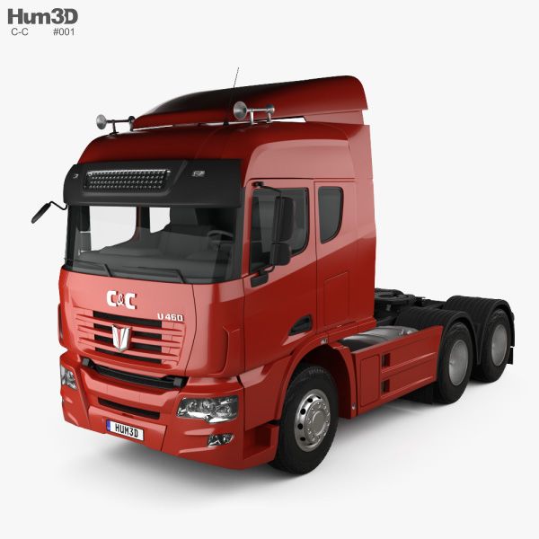 C&C U460 Tractor Truck 2022 3D model