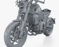 CFMoto 700CL-X SPORT 2024 3d model clay render