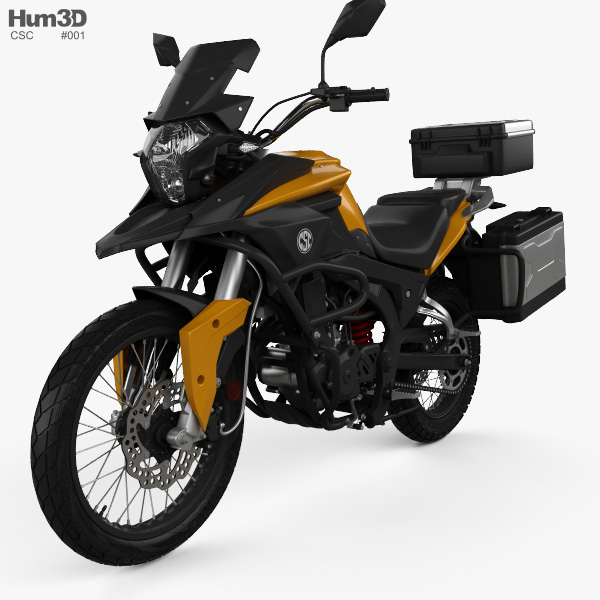 CSC Motorcycles Cyclone RX3 2015 Modello 3D