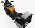 CSC Motorcycles Cyclone RX3 2015 3D模型 顶视图