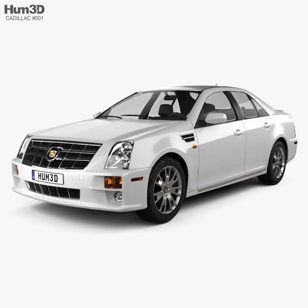Cadillac STS 2010 3D 모델 
