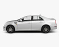Cadillac STS 2010 3d model side view