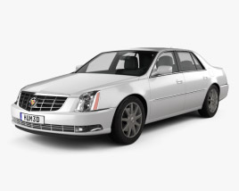3D model of Cadillac DTS 2011