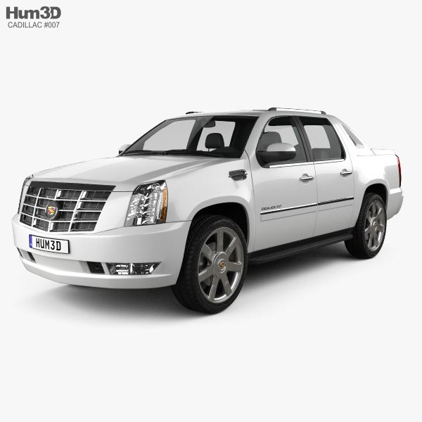 Cadillac Escalade EXT 2013 3D模型