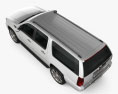 Cadillac Escalade ESV 2013 3D-Modell Draufsicht