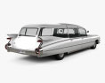 Cadillac Fleetwood 75 Miller-Meteor Coche fúnebre 1959 Modelo 3D vista trasera