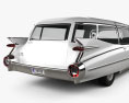 Cadillac Fleetwood 75 Miller-Meteor Corbillard 1959 Modèle 3d