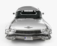 Cadillac Fleetwood 75 Miller-Meteor 霊柩車 1959 3Dモデル front view