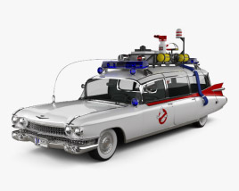 Cadillac Miller-Meteor Ghostbusters Ectomobile 3D模型