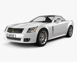 3D model of Cadillac XLR 2009